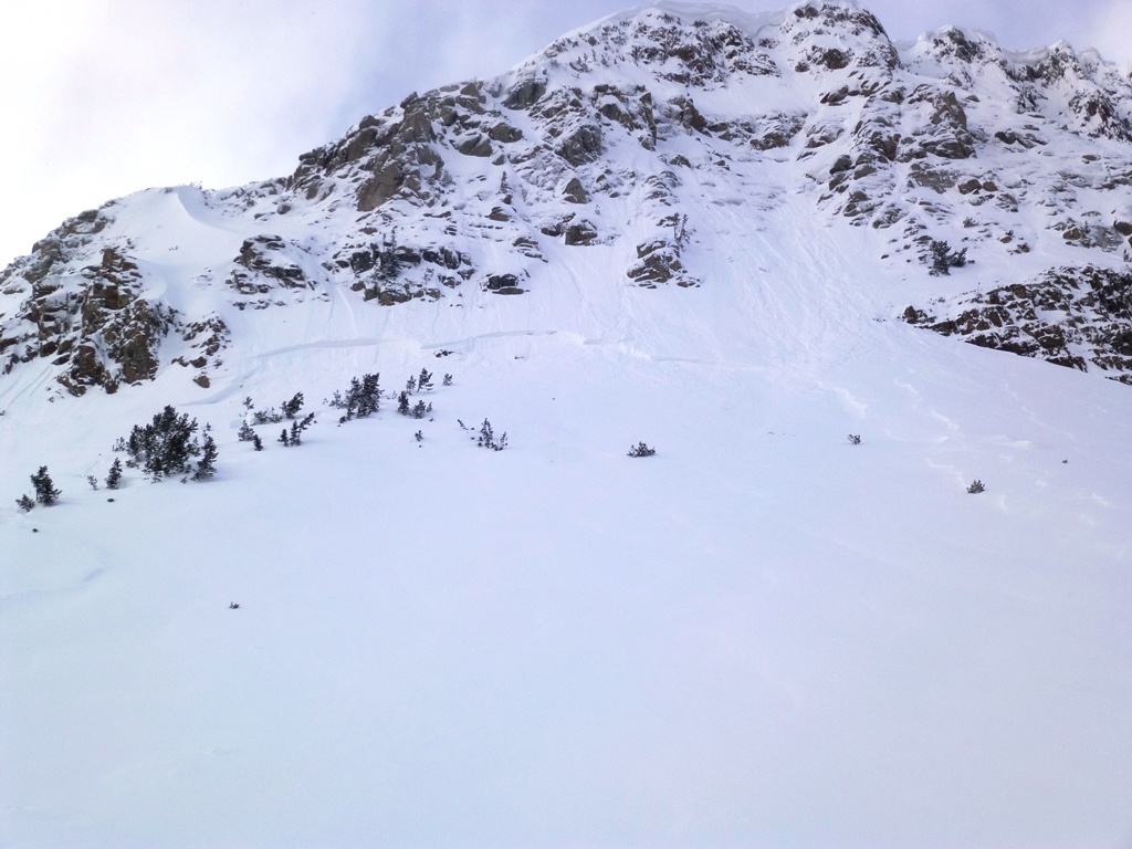 Cooke City: Sheep Mountain Avalanche Crown Cooke City: Sheep Mountain Avalanche Crown