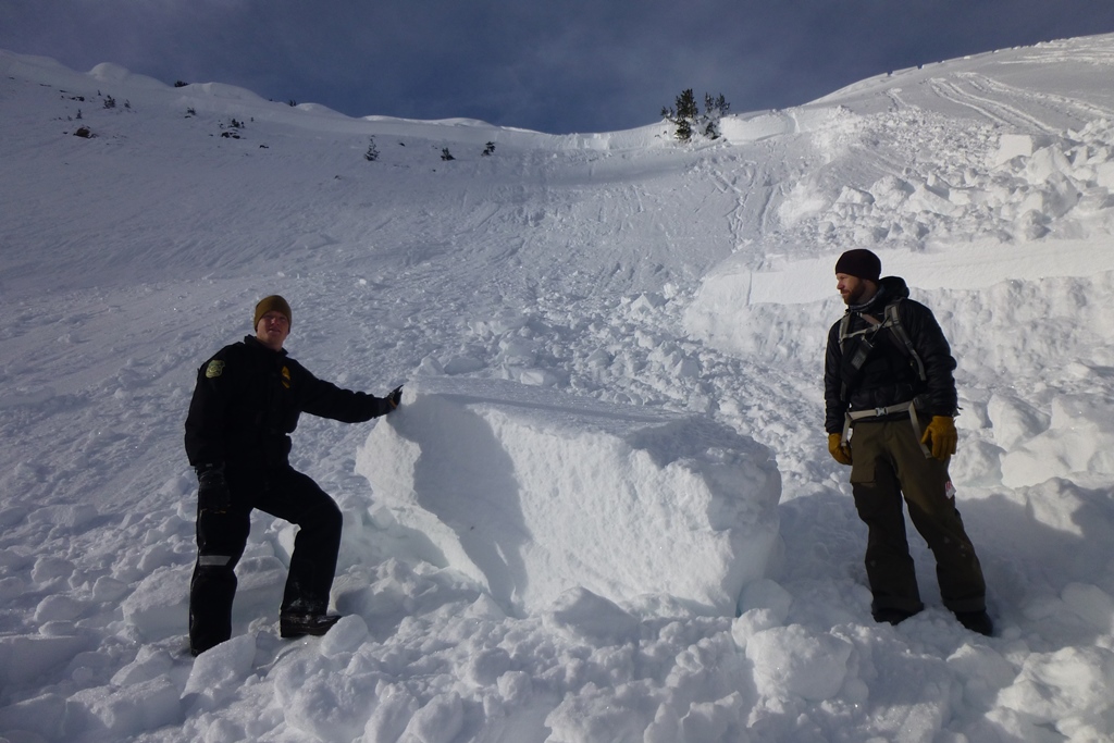 Cooke Avalanche: Hard Slab Debris Cooke Avalanche: Hard Slab Debris