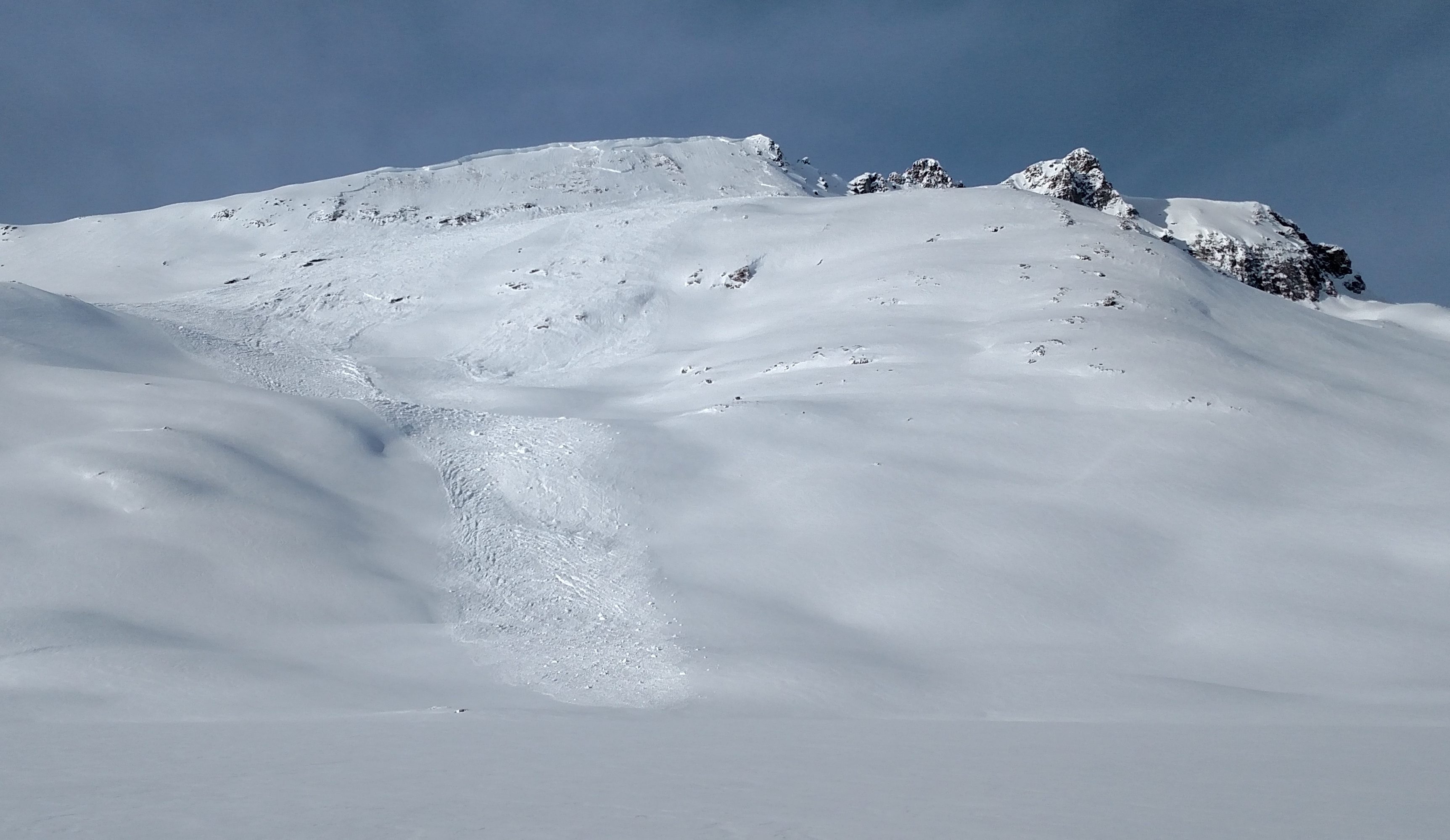 Natural Avalanche Mount Fox - Cooke City Natural Avalanche Mount Fox - Cooke City