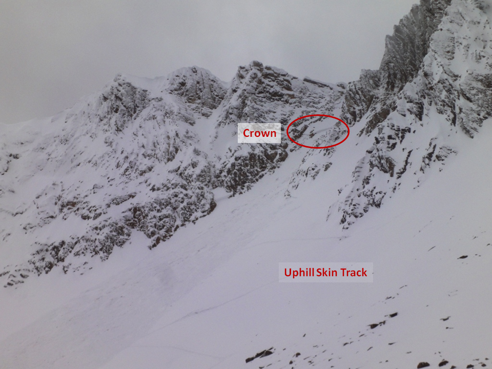 No Name Bowl Avalanche Path No Name Bowl Avalanche Path