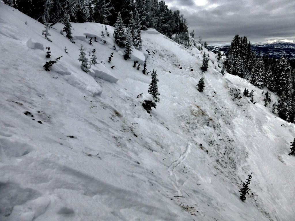 Avalanche Starting Zone - Onion Basin Fatality Avalanche Starting Zone - Onion Basin Fatality