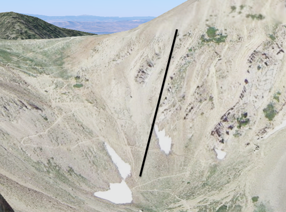 Location of Sacajewea Avalanche Location of Sacajewea Avalanche